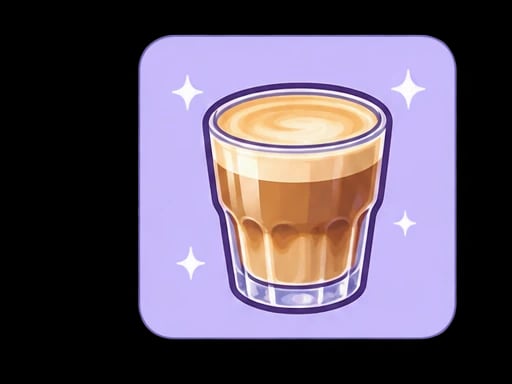 Illustration of cortado